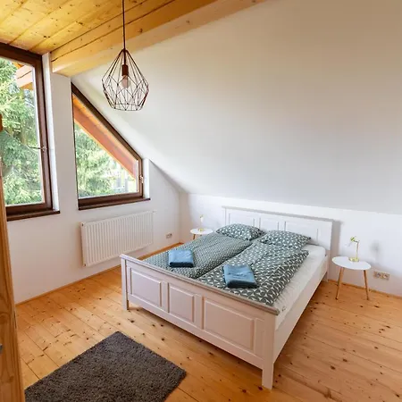 Chalet Moderni Sumavska Roubenka S Vyhledem Na Boubin Vimperk