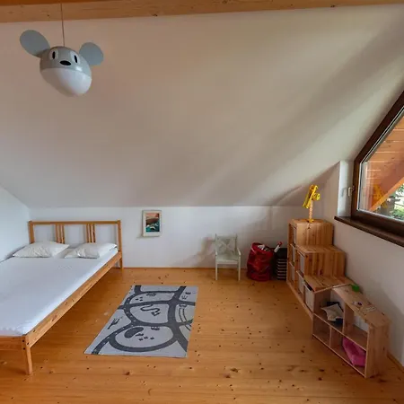 Moderni Sumavska Roubenka S Vyhledem Na Boubin Chalet Vimperk