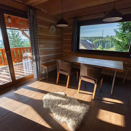 Chalet Moderni Sumavska Roubenka S Vyhledem Na Boubin Vimperk