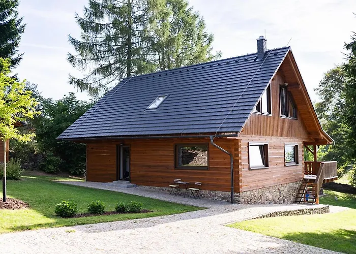 Chalet Moderni Sumavska Roubenka S Vyhledem Na Boubin Vimperk