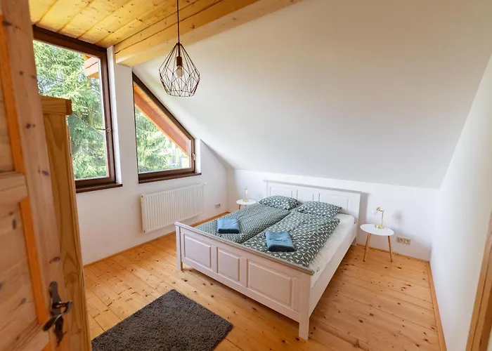 Chalet Moderni Sumavska Roubenka S Vyhledem Na Boubin Vimperk